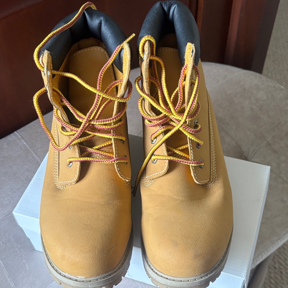 Tan work Boots